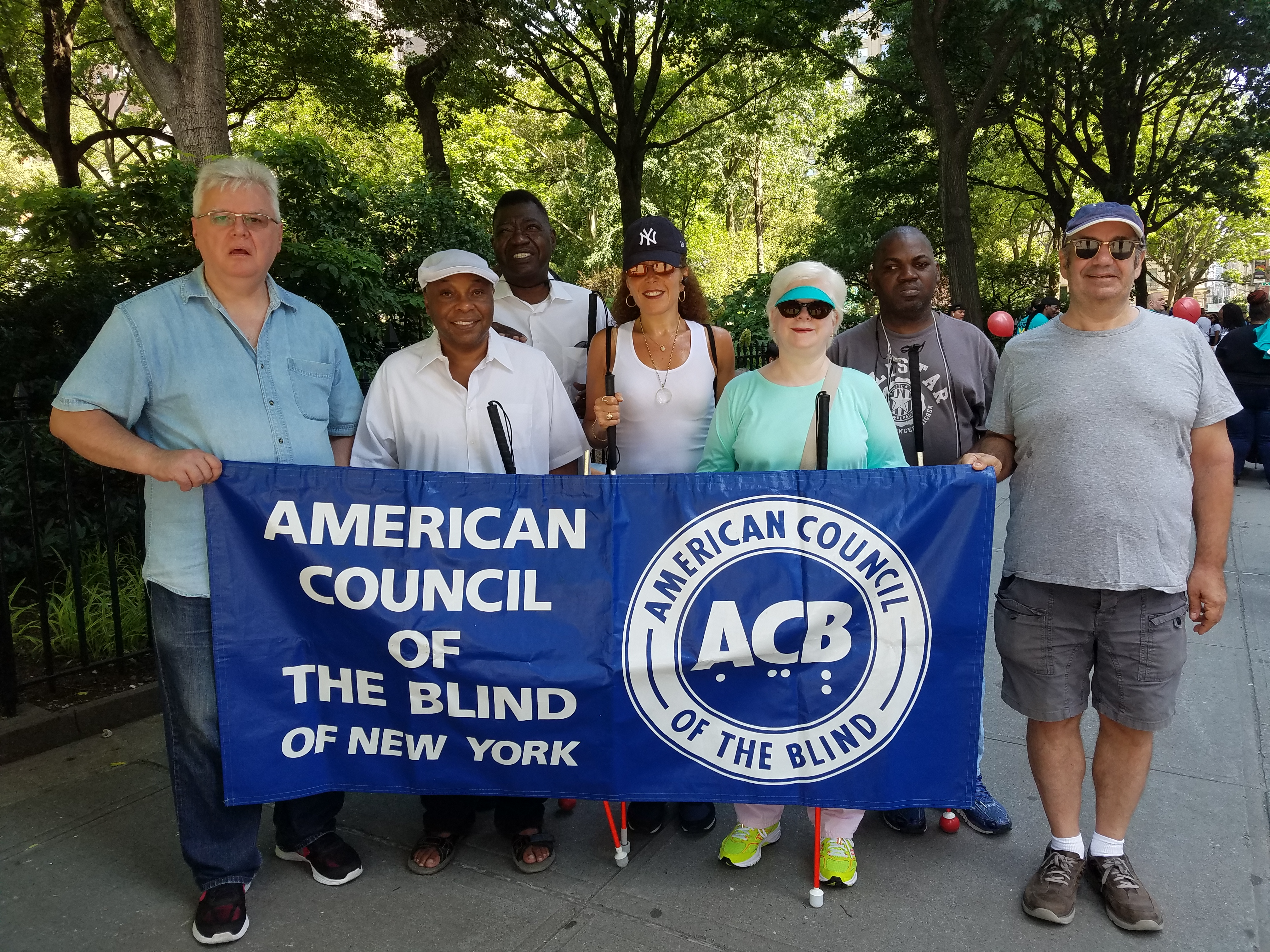 photo of chapter members at the Parade